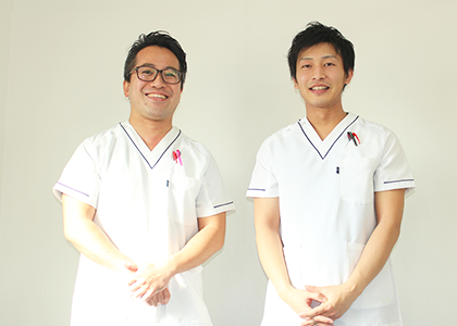 痛みやケガをした部分の治療はもちろん、骨盤矯正やカイロプラクティック治療法等で全身のバランスを整えます。